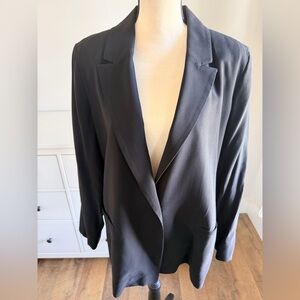 Open Edit Classic Black Women's Blazer by Open Edit